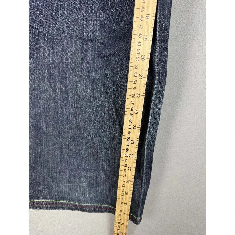 Vintage Coogi Australian Embroidered Baggy Jeans Mens 34x34 (Fits 35x31) Y2K